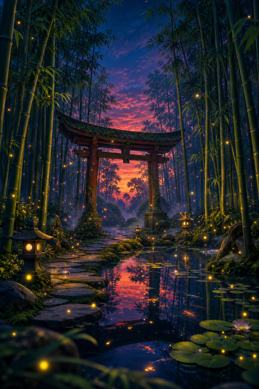 Bamboo Twilight